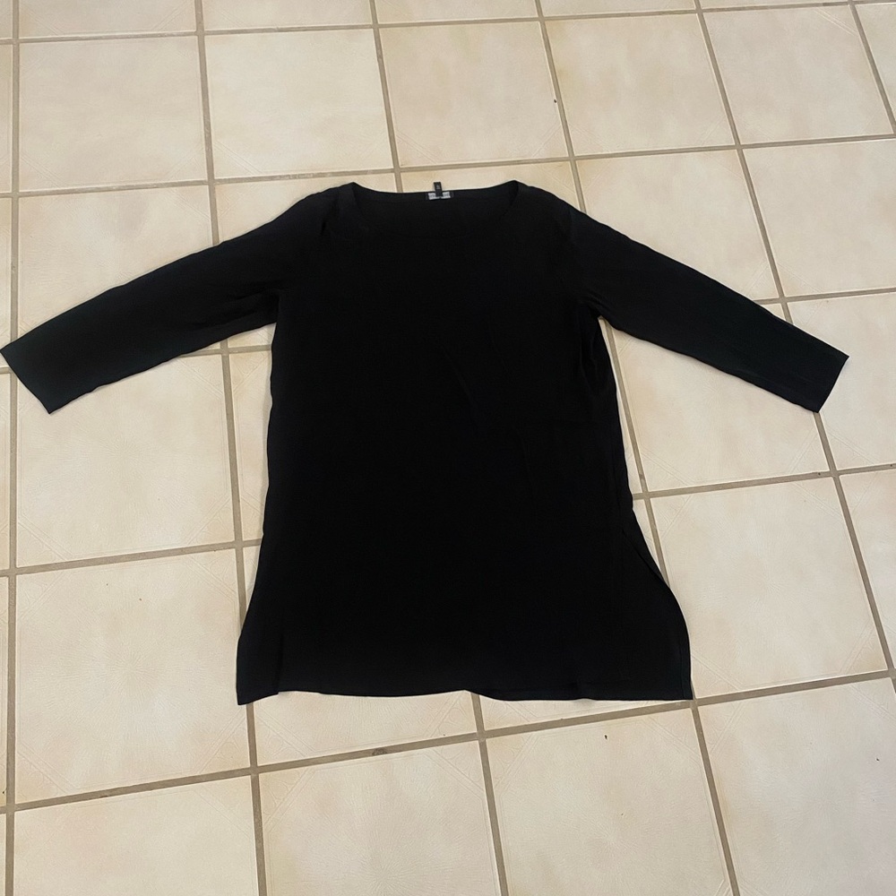 Eileen Fisher silk tunic size Large